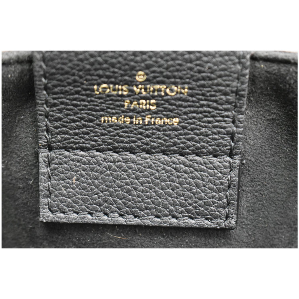 LOUIS VUITTON LV Riverside Damier Ebene Shoulder Bag Black