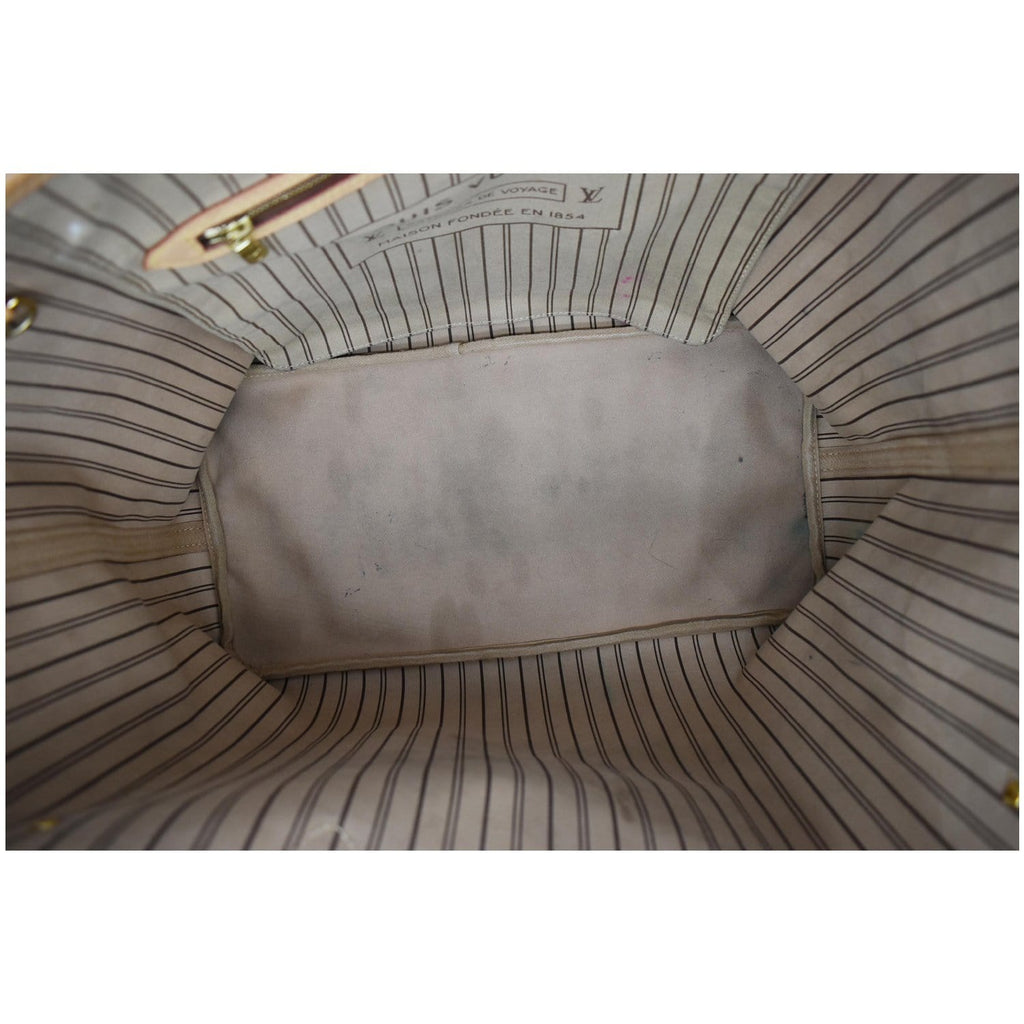 LOUIS VUITTON Neverfull GM Monogram Canvas Tote Bag Brown