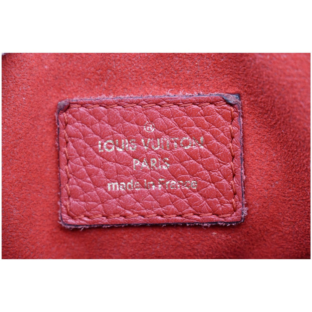 LOUIS VUITTON Retiro NM Monogram Canvas 2Way Shoulder Bag Red