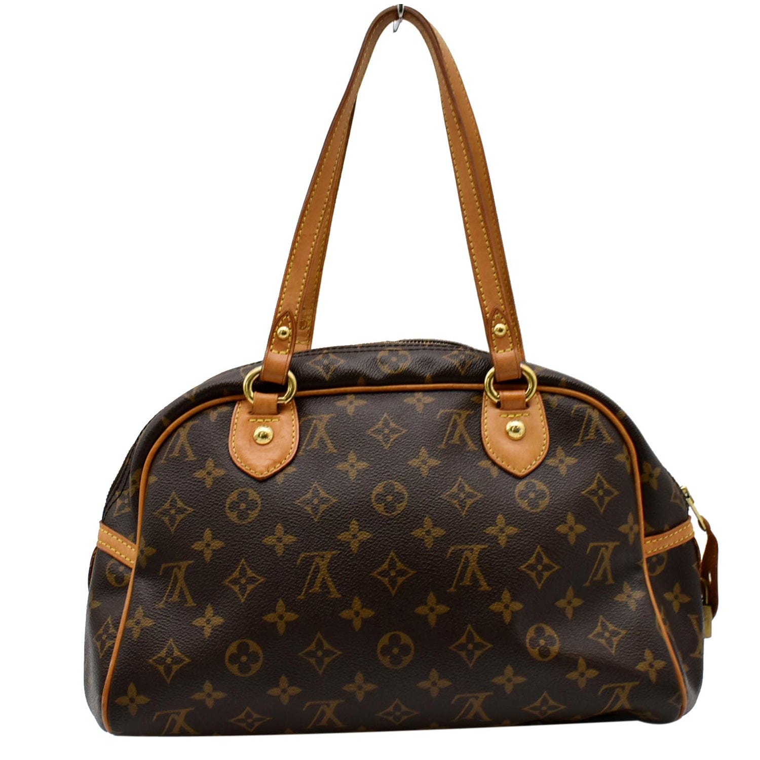 LOUIS VUITTON Montorgueil PM Monogram Canvas Shoulder Bag Brown