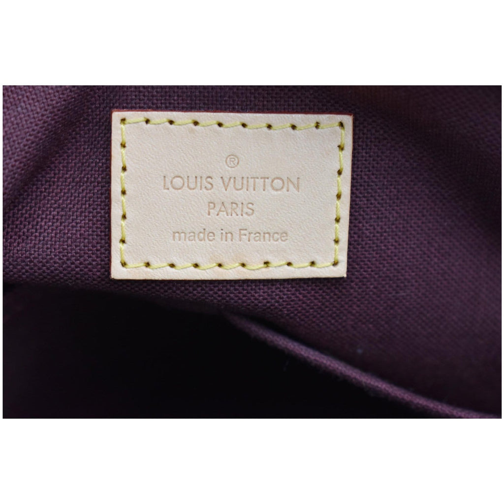 LOUIS VUITTON Rivoli PM Monogram Canvas Shoulder Bag Brown