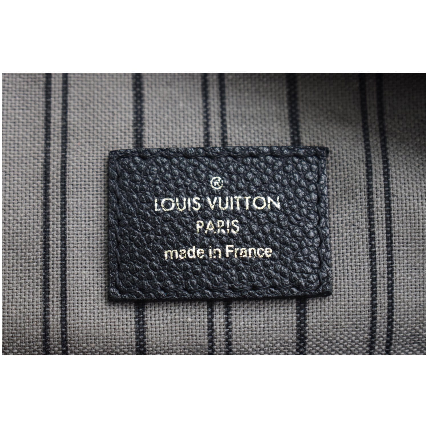 LOUIS VUITTON Speedy 30 Bandouliere Monogram Empreinte Leather Shoulder Bag Black