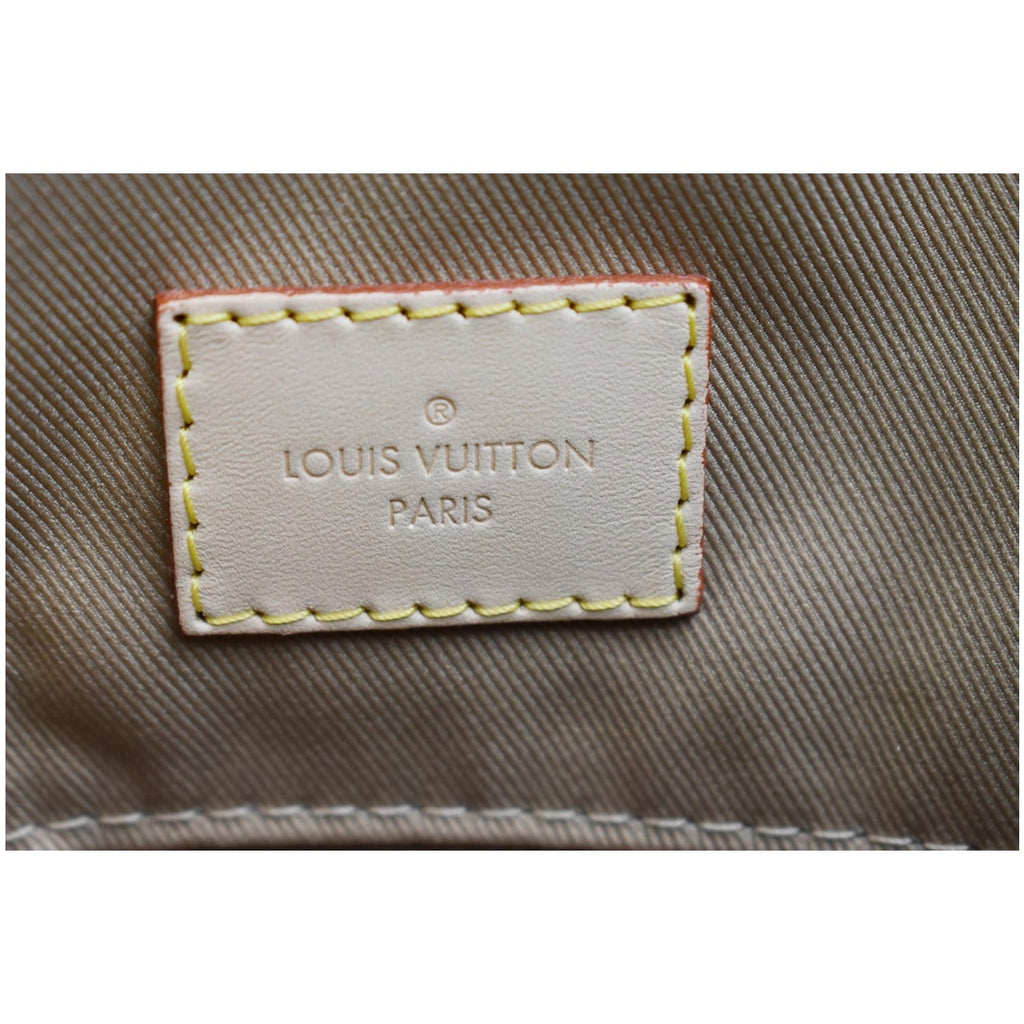 LOUIS VUITTON Graceful MM Monogram Canvas Shoulder Bag Brown