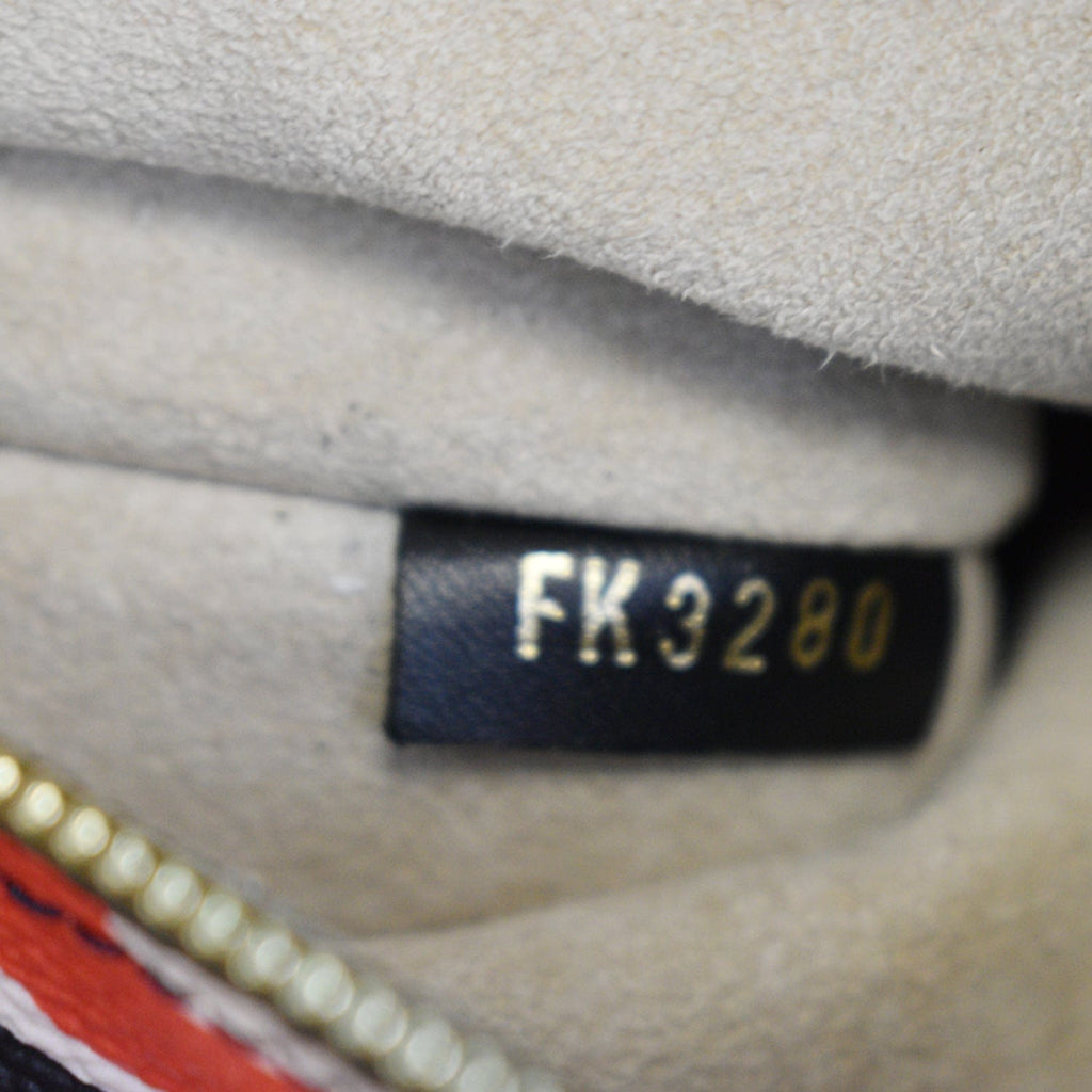 LOUIS VUITTON Crafty NeoNoe MM Monogram Canvas Shoulder Bag Red