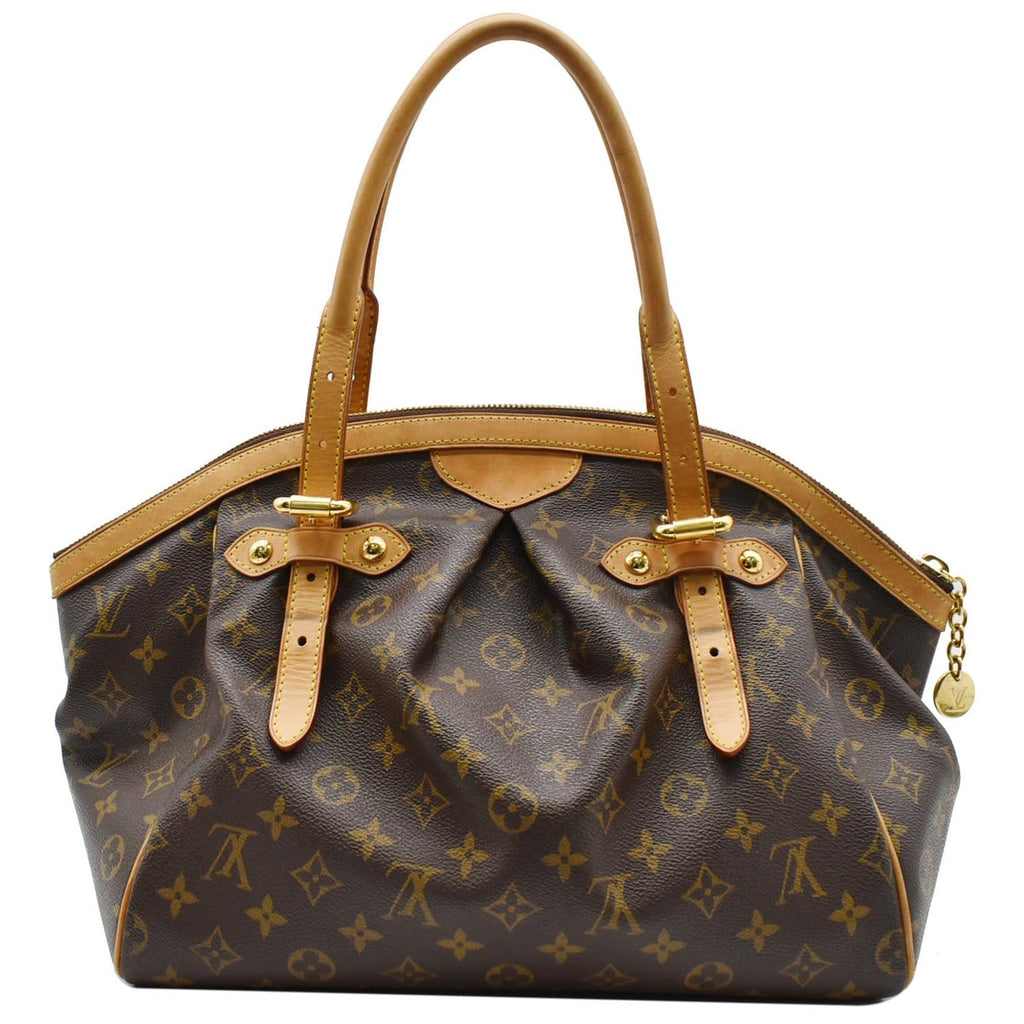 LOUIS VUITTON Tivoli GM Monogram Canvas Shoulder Bag Brown