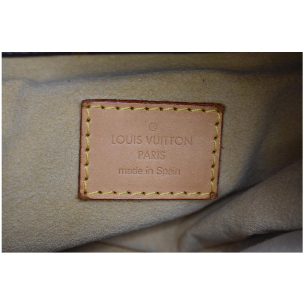 LOUIS VUITTON Artsy MM Monogram Canvas Shoulder Bag Brown