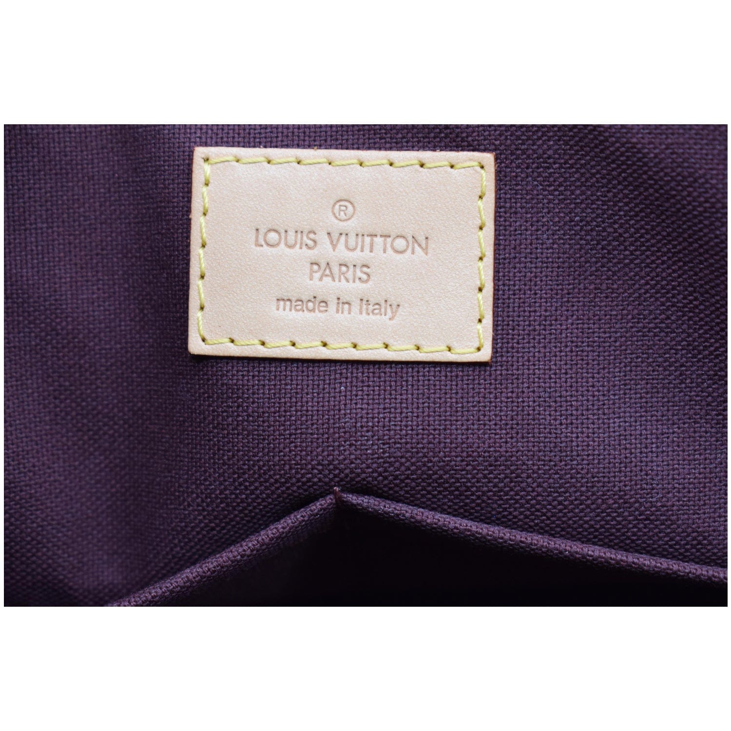 LOUIS VUITTON Segur Monogram Canvas Shoulder Crossbody Bag Brown