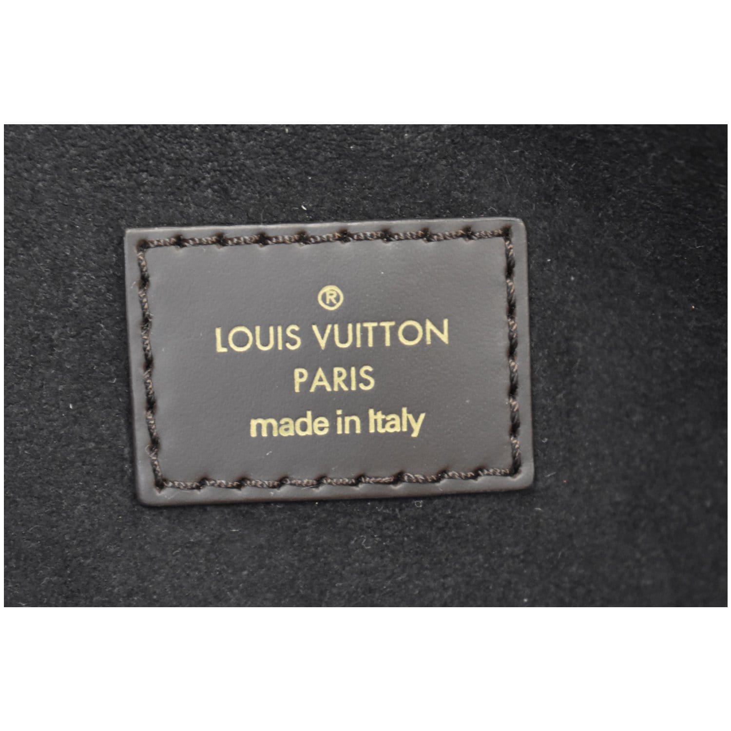 LOUIS VUITTON Normandy Damier Ebene Shoulder Bag Brown