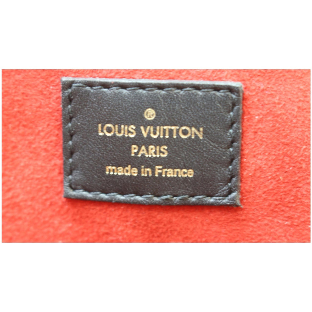 LOUIS VUITTON Tuileries Monogram Canvas Tote Shoulder Bag Brown