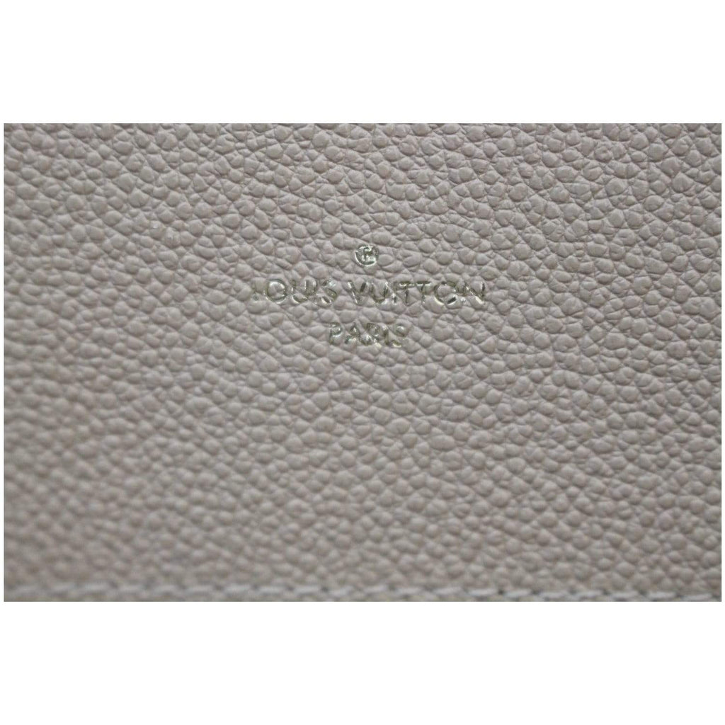 LOUIS VUITTON Bagatelle Monogram Empreinte Shoulder Bag Beige