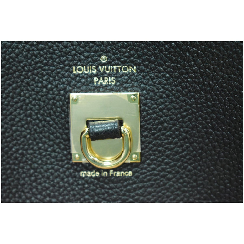 LOUIS VUITTON City Steamer MM Leather Shoulder Bag Magnolia