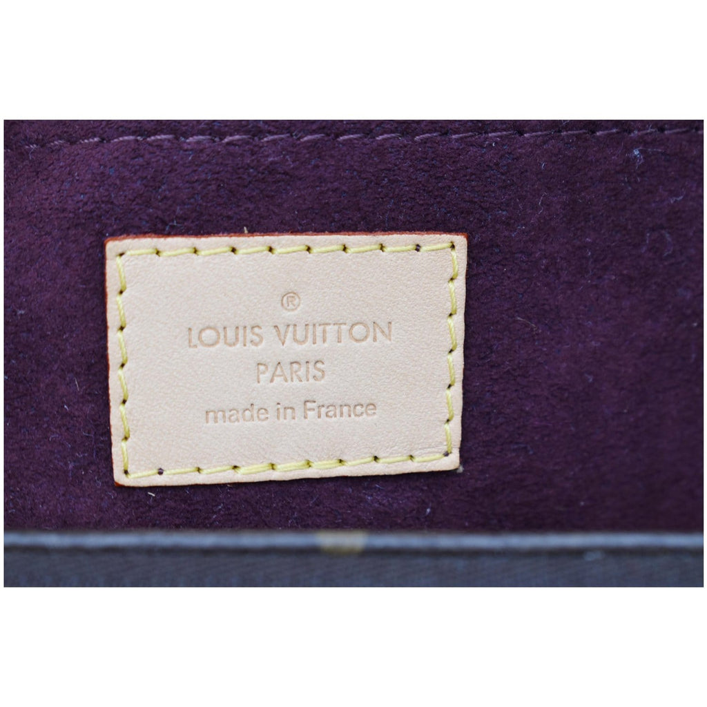 LOUIS VUITTON Montaigne GM Monogram Canvas Shoulder Bag Brown