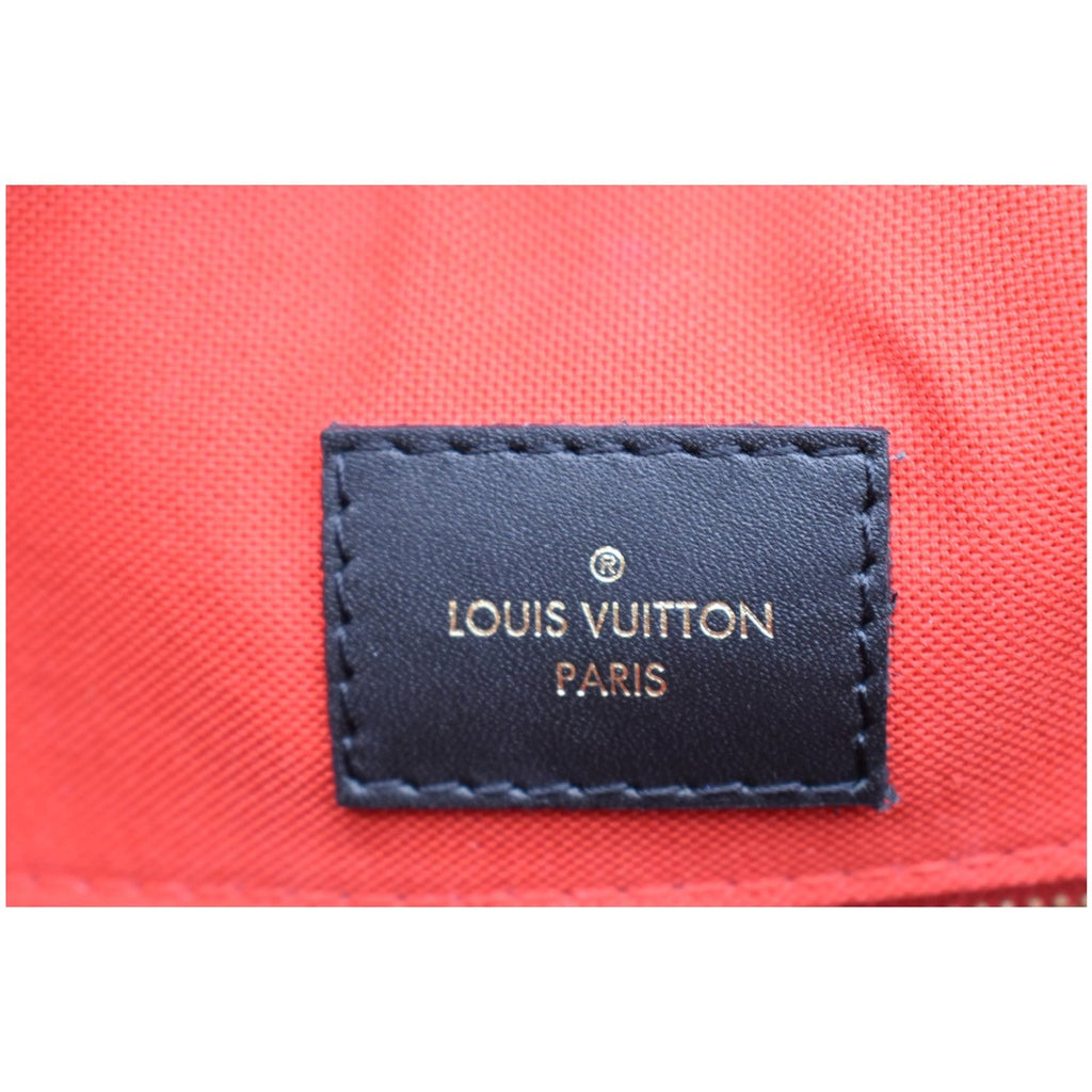 LOUIS VUITTON Onthego GM Reverse Monogram Giant Canvas Shoulder Bag Brown