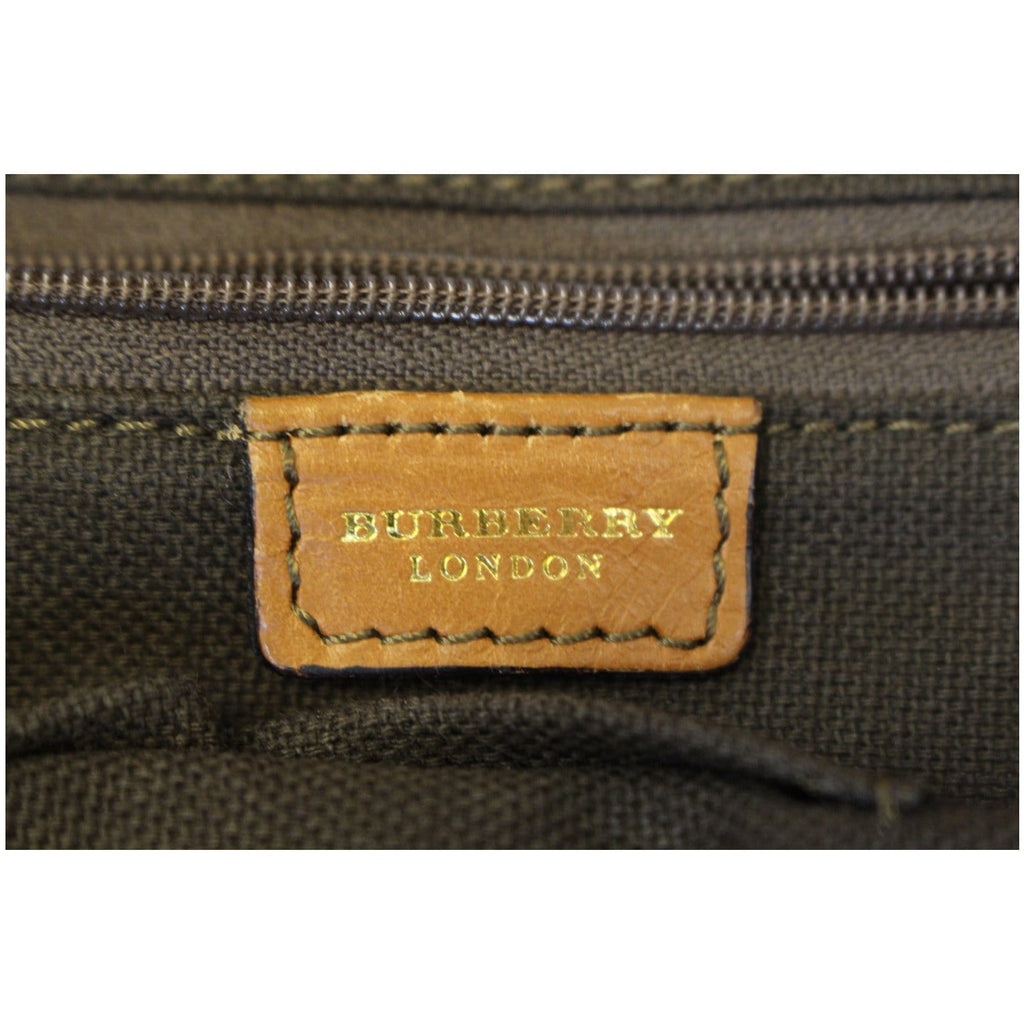 BURBERRY Old Flap Shoulder Bag Brown