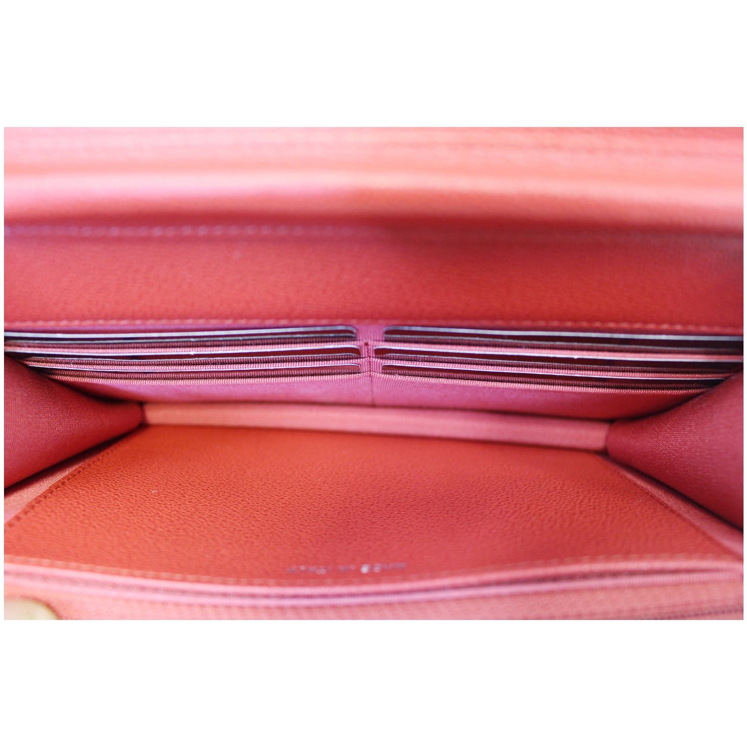 CHANEL Wallet on Chain Grained Calfskin Leather Shoulder Crossbody Bag