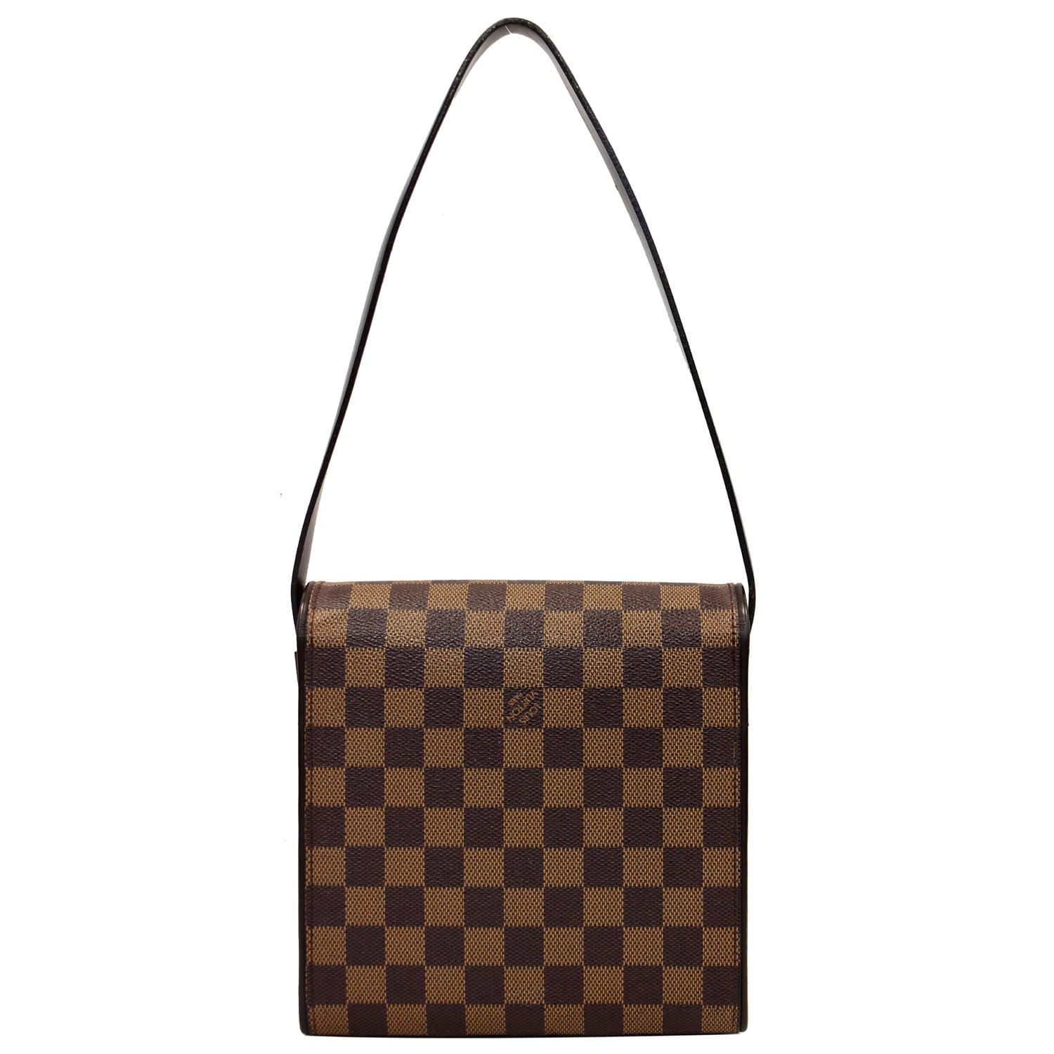 LOUIS VUITTON Tribeca Mini Damier Ebene Shoulder Bag Brown