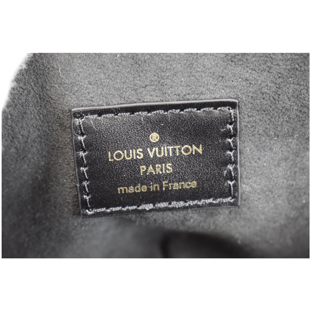 LOUIS VUITTON Toupie Monogram Canvas Shoulder Bag Brown