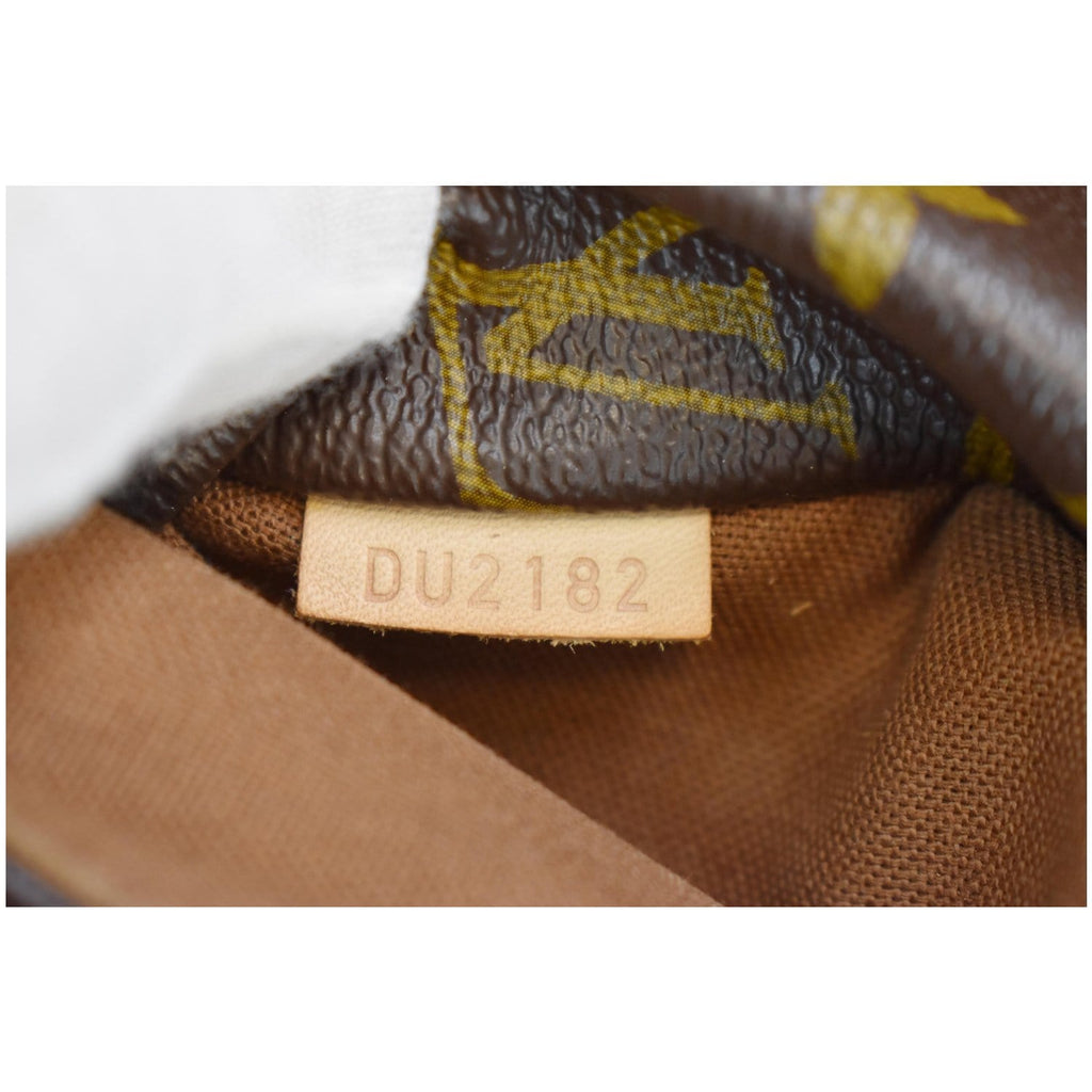 LOUIS VUITTON Totally PM Monogram Canvas Shoulder Bag Brown