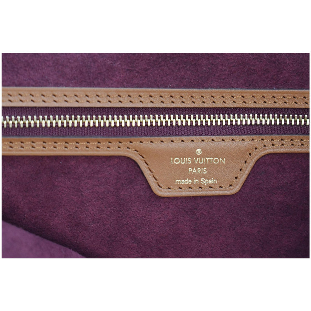 LOUIS VUITTON Neverfull MM Since 1854 Jacquard Shoulder Bag Bordeaux Red
