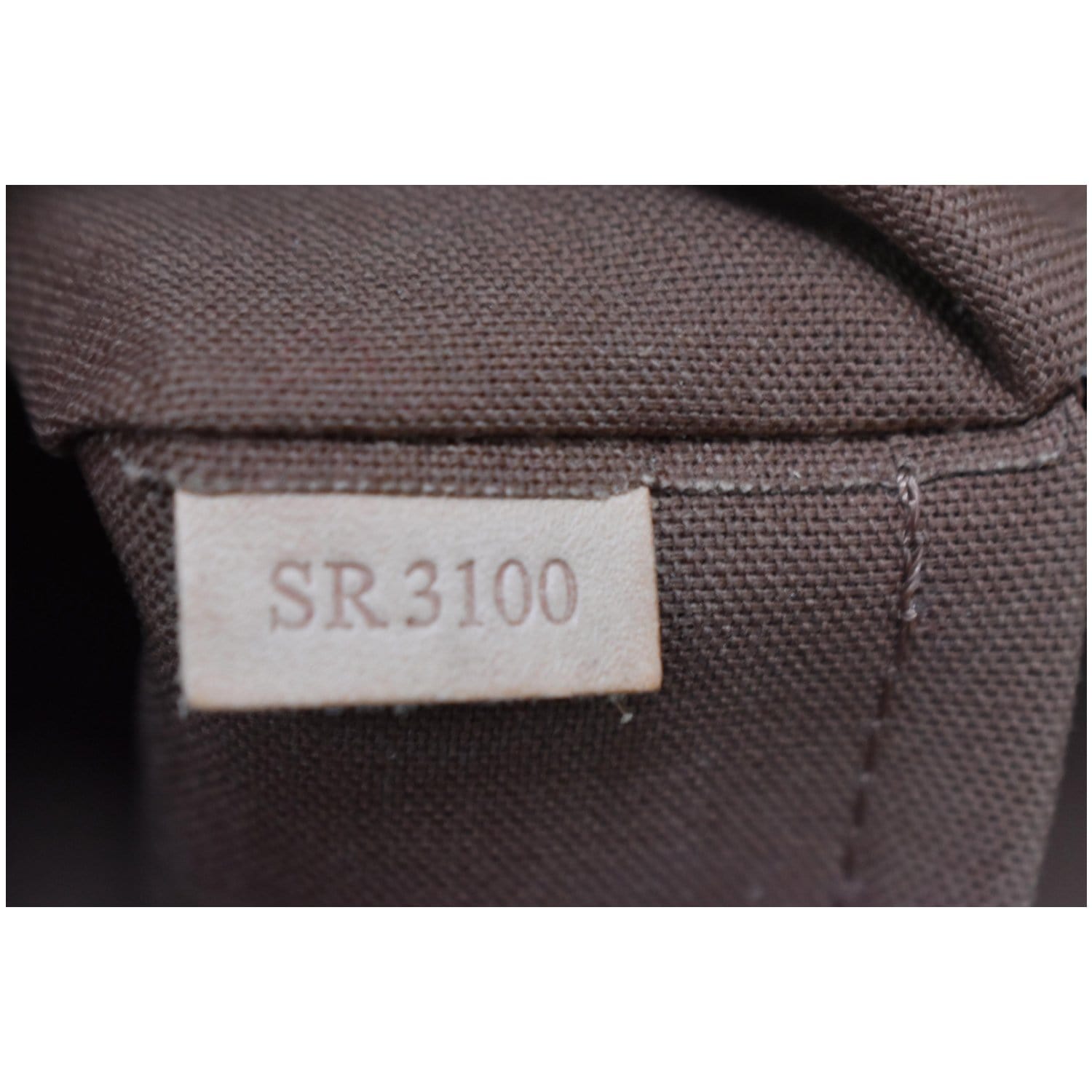LOUIS VUITTON Palermo PM Monogram Canvas Shoulder Bag Brown