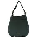 BURBERRY Bucket Leather Shoulder Bag Blue