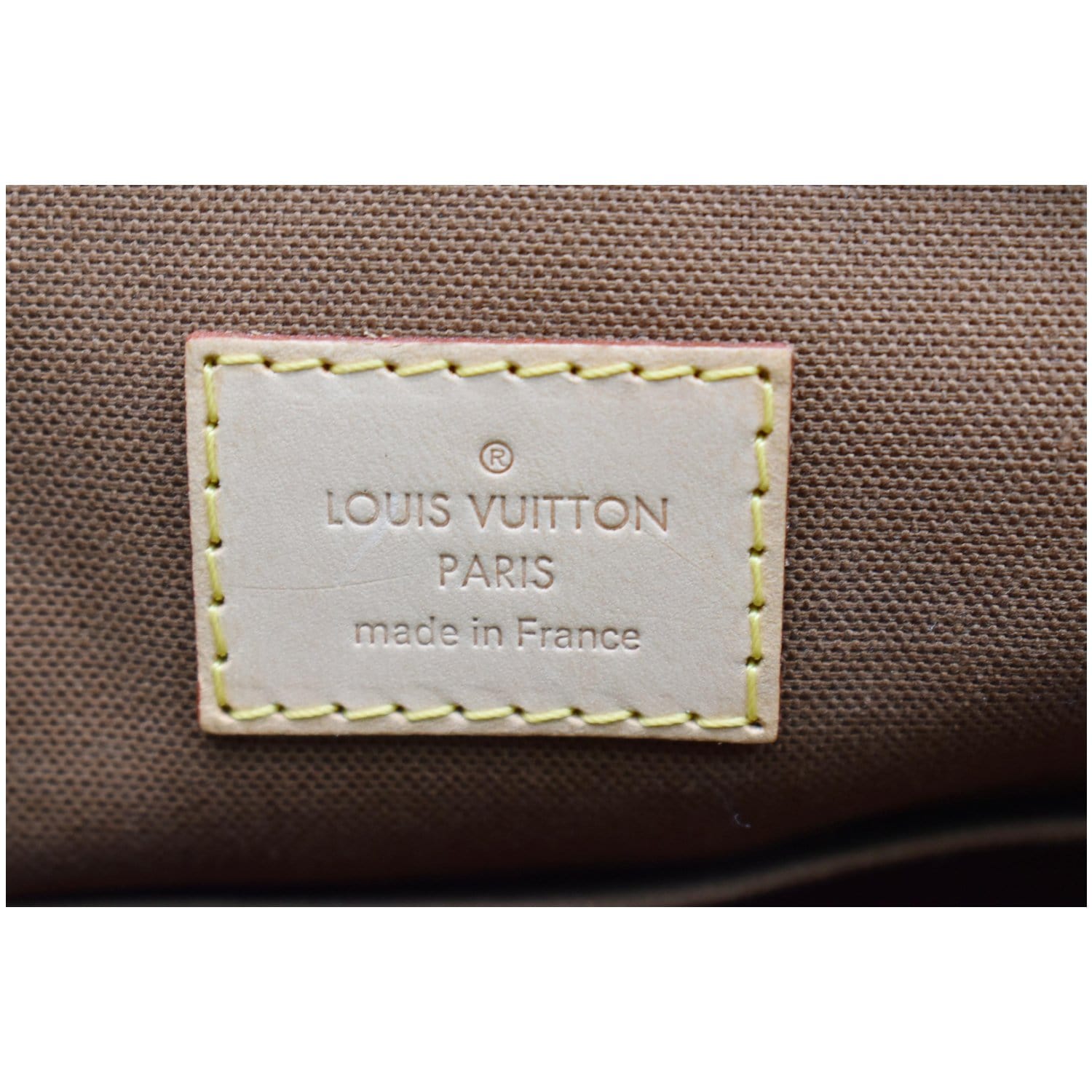 LOUIS VUITTON Tivoli PM Monogram Canvas Shoulder Bag Brown