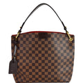 LOUIS VUITTON Graceful PM Damier Ebene Shoulder Bag Brown