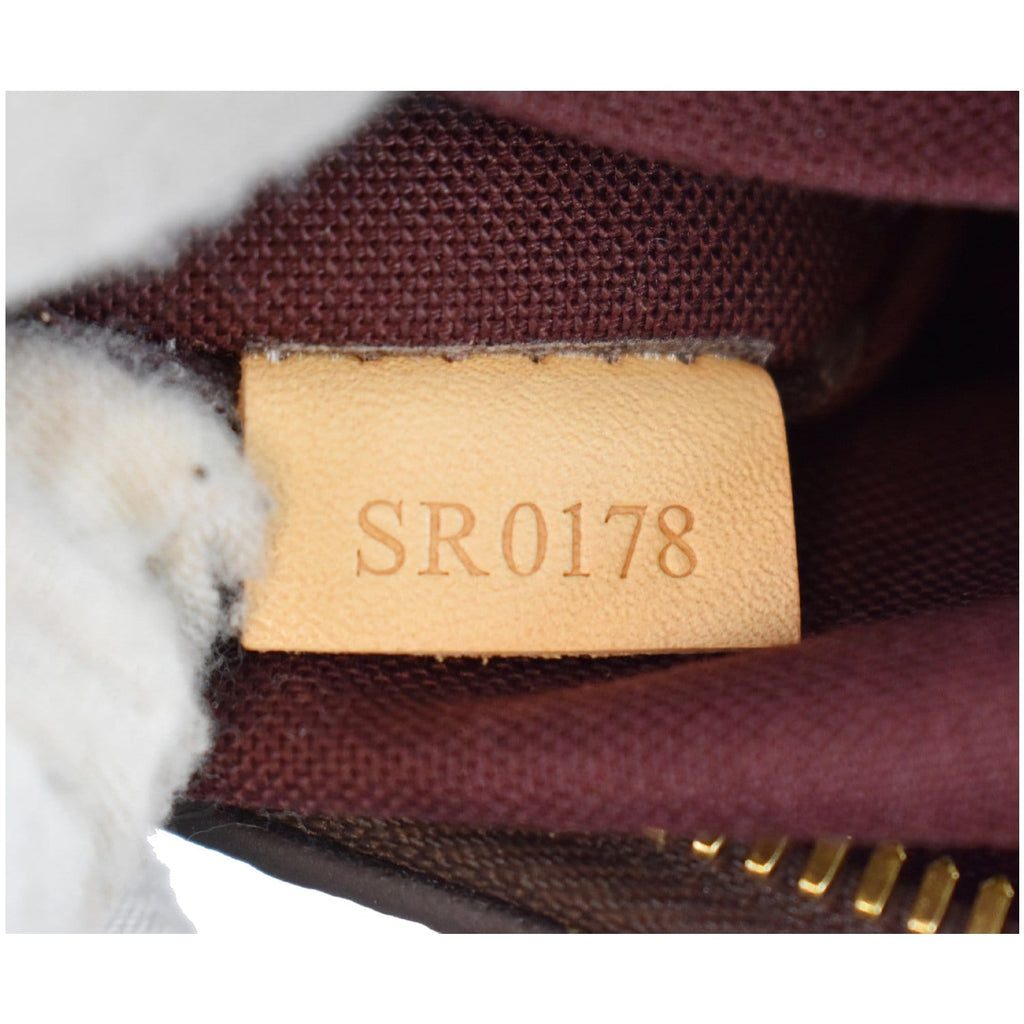 LOUIS VUITTON Turenne PM Monogram Canvas Shoulder Bag Brown