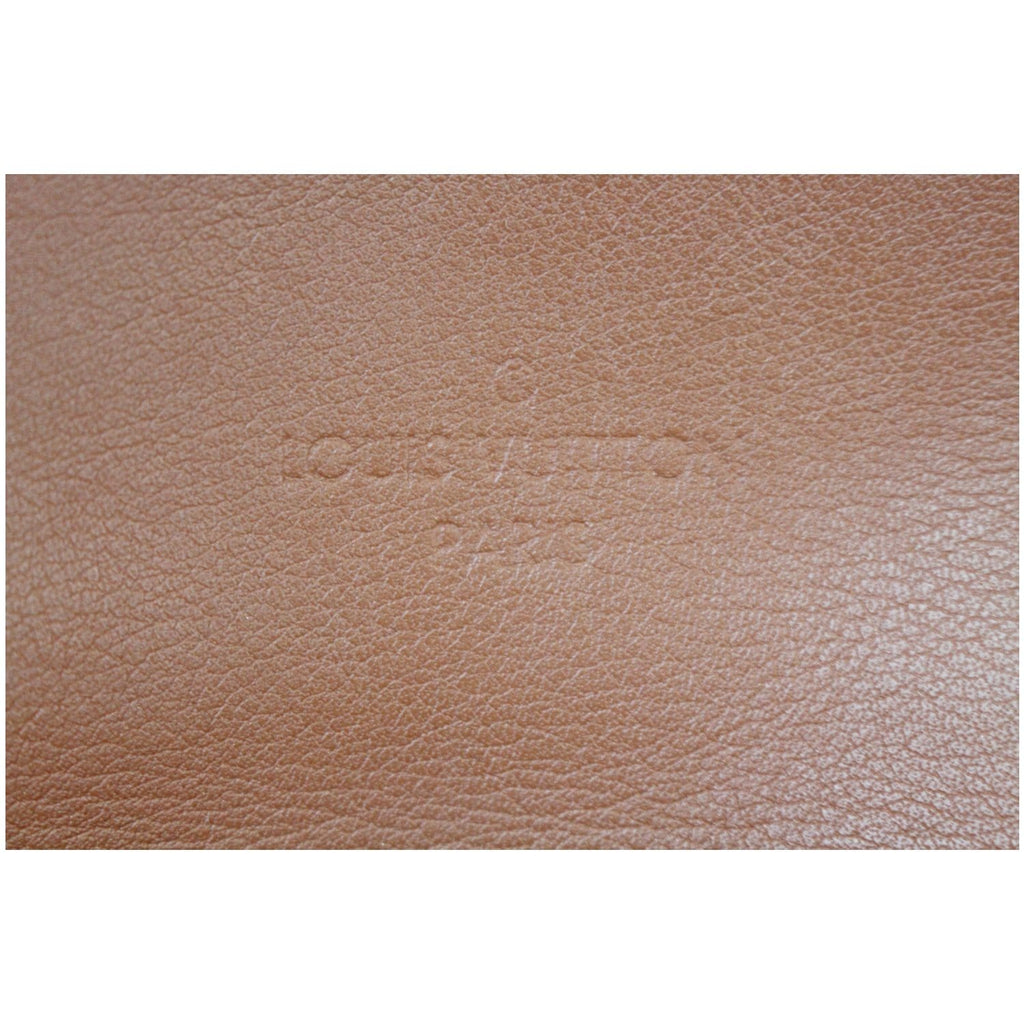 LOUIS VUITTON Tuileries Besace Monogram Canvas Shoulder Bag Caramel