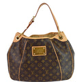 LOUIS VUITTON Galliera PM Monogram Canvas Shoulder Bag Brown