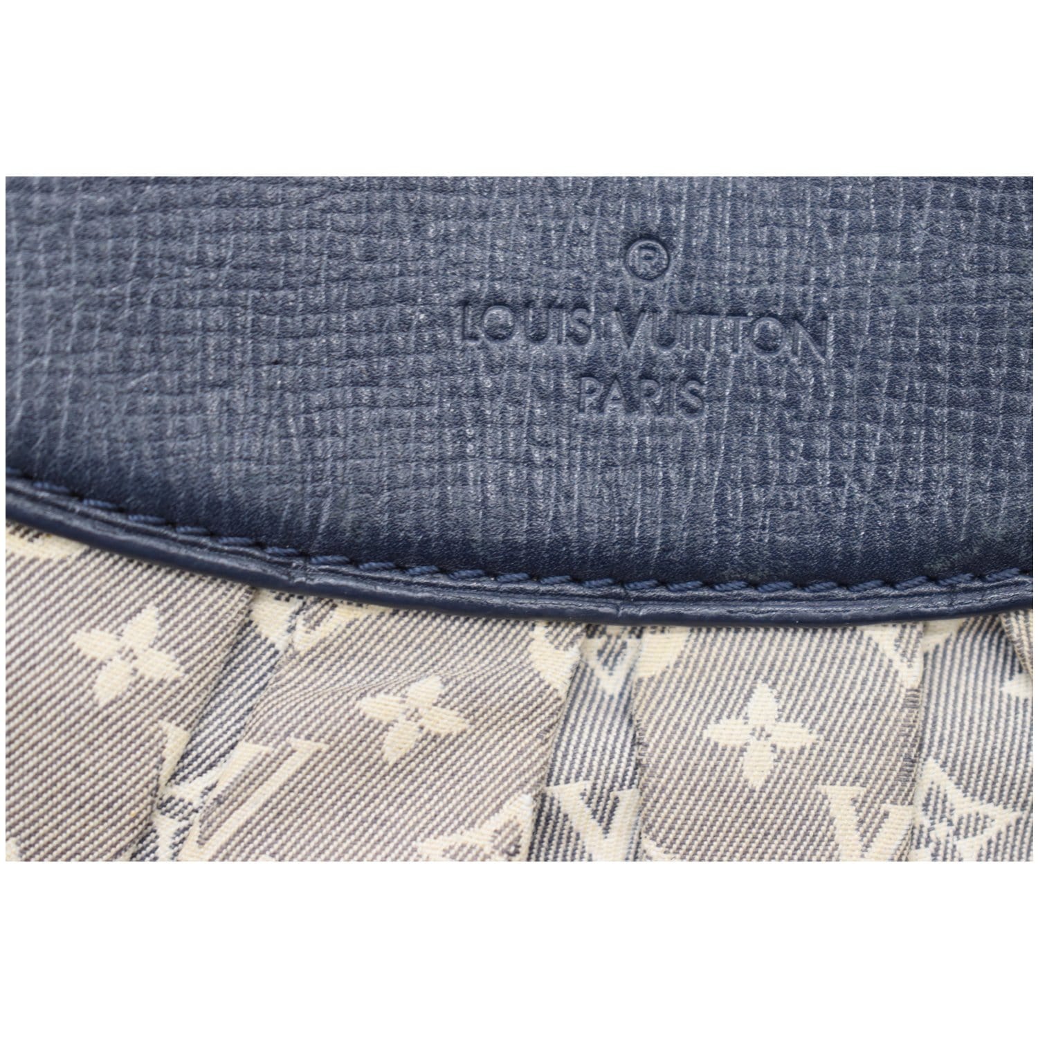 LOUIS VUITTON Rhapsody Monogram Canvas Shoulder Bag Light Grey