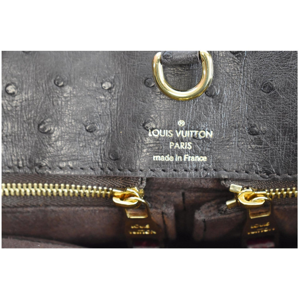 LOUIS VUITTON Etoile MM Exotique Monogram Canvas Shoulder Bag Brown