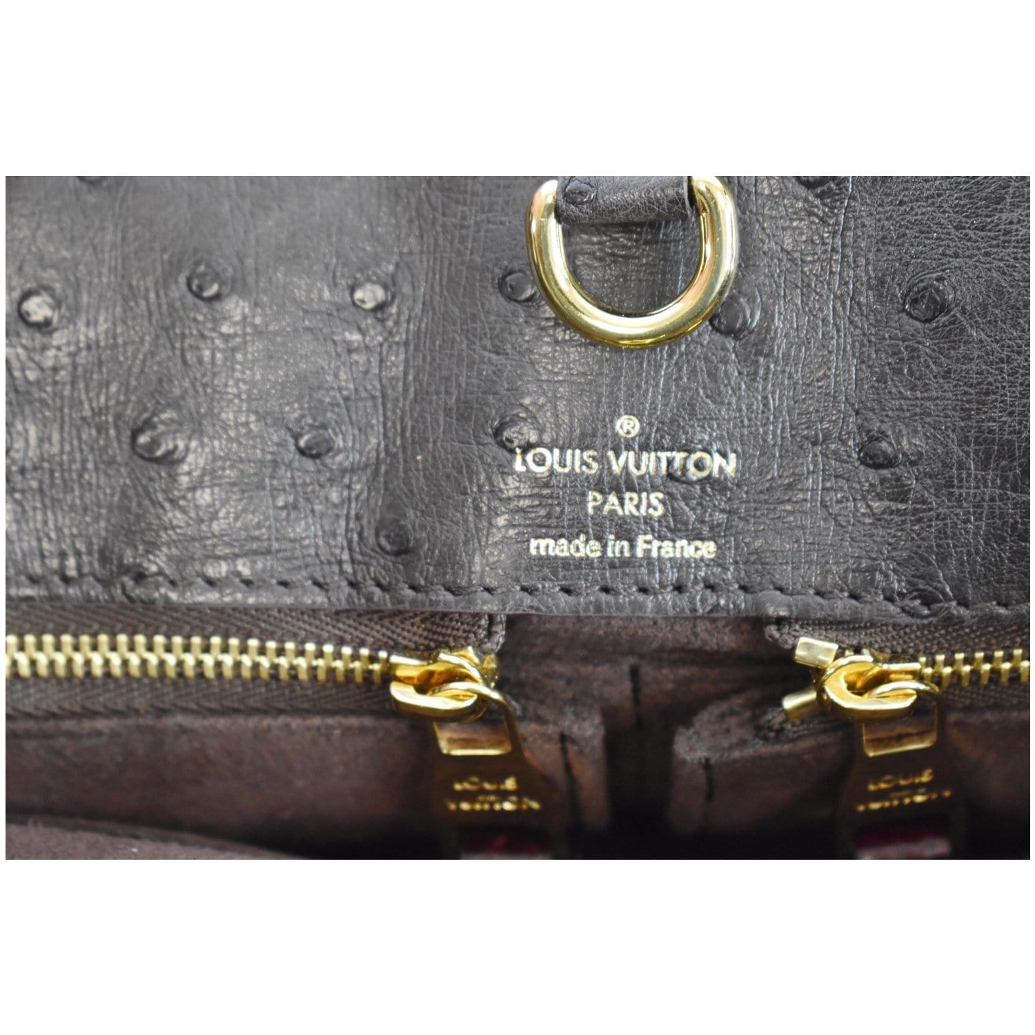 LOUIS VUITTON Etoile MM Exotique Monogram Canvas Shoulder Bag Brown