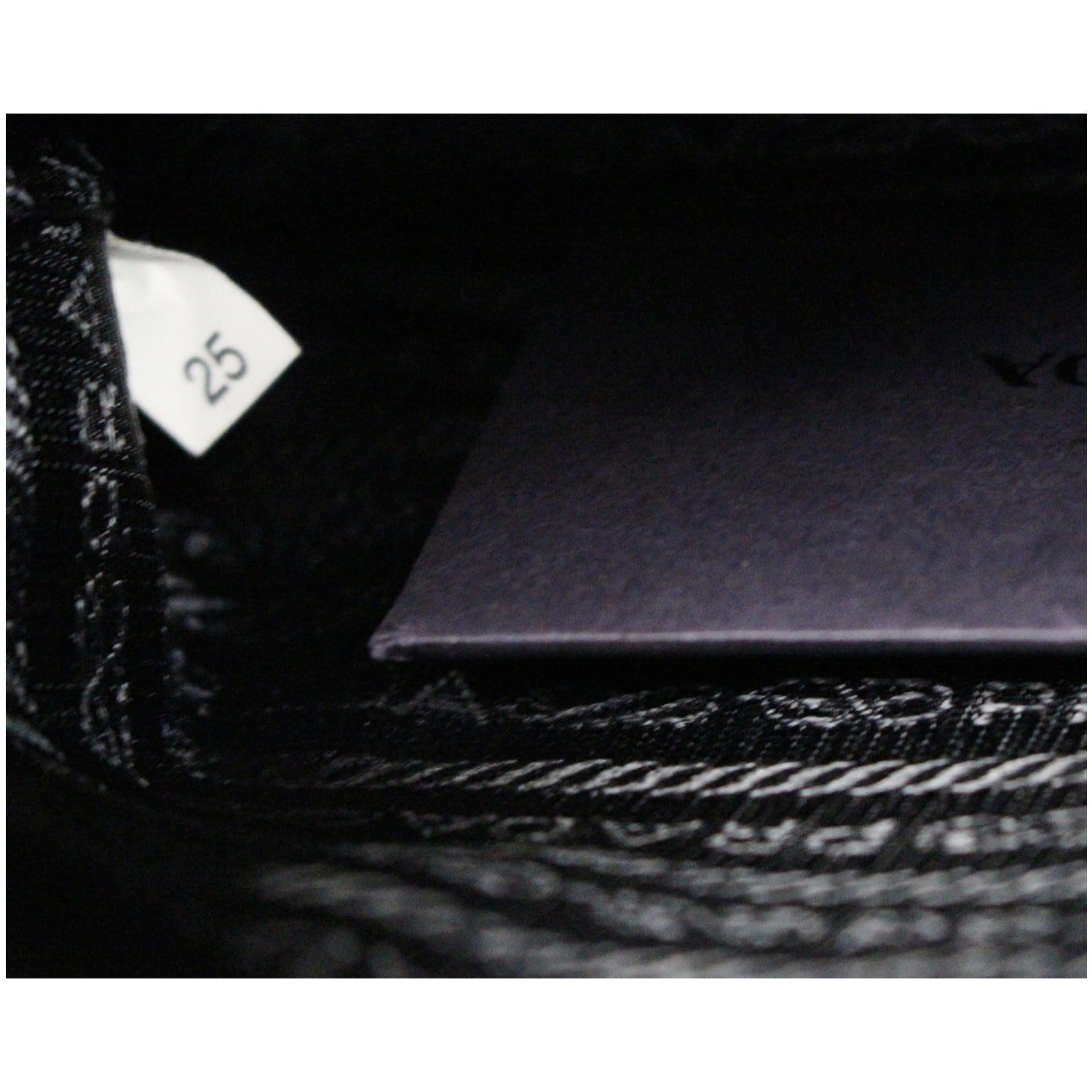 PRADA Paradigme Saffiano Leather Tote Shoulder Bag Black