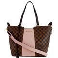 LOUIS VUITTON Jersey Damier Ebene Shoulder Bag Magnolia