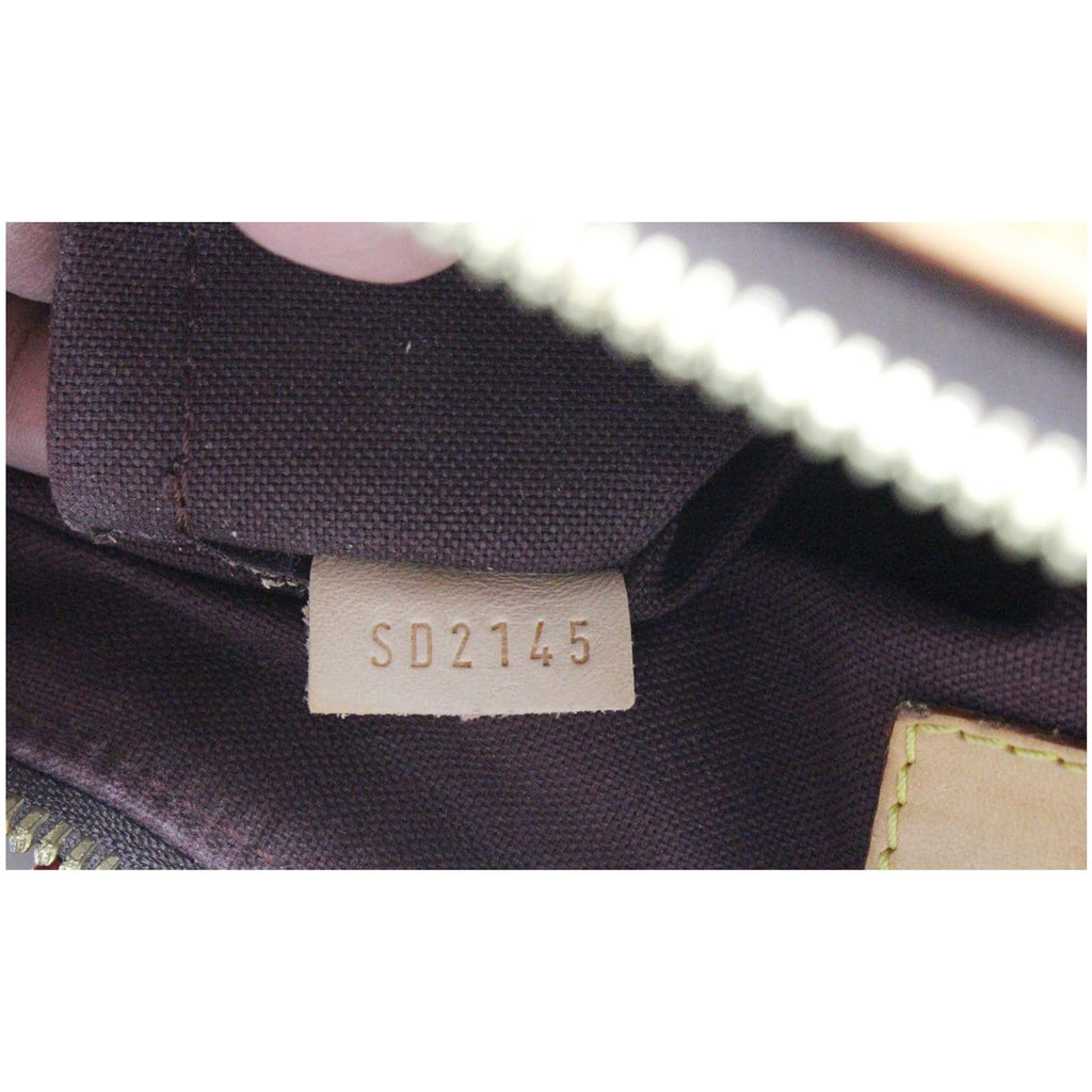LOUIS VUITTON Turenne GM Monogram Canvas 2 Way Shoulder Bag Brown