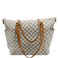LOUIS VUITTON Totally GM Damier Azur Shoulder Bag White