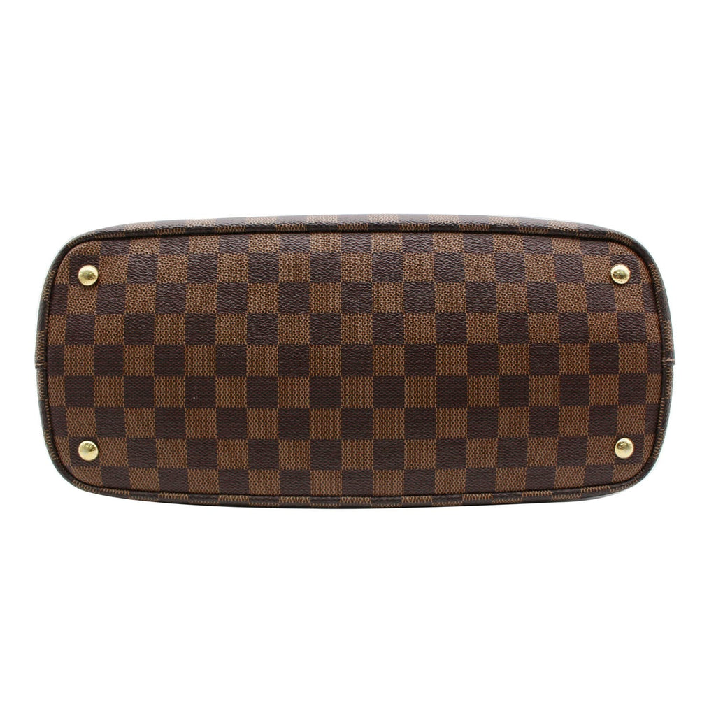 LOUIS VUITTON Kensington Damier Ebene Shoulder Bag Brown