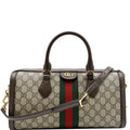 GUCCI Ophidia GG Canvas Medium Top Handle Shoulder Bag Beige 524532