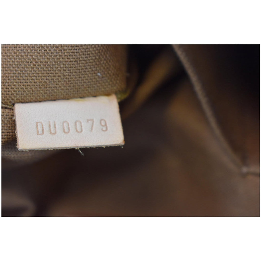 LOUIS VUITTON Odeon GM Monogram Canvas Shoulder Bag Brown