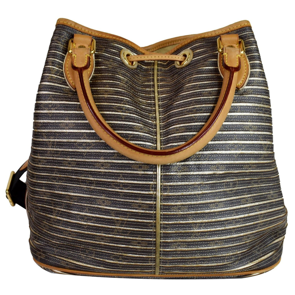LOUIS VUITTON Eden Neo Coated Canvas Shoulder Bag Gold