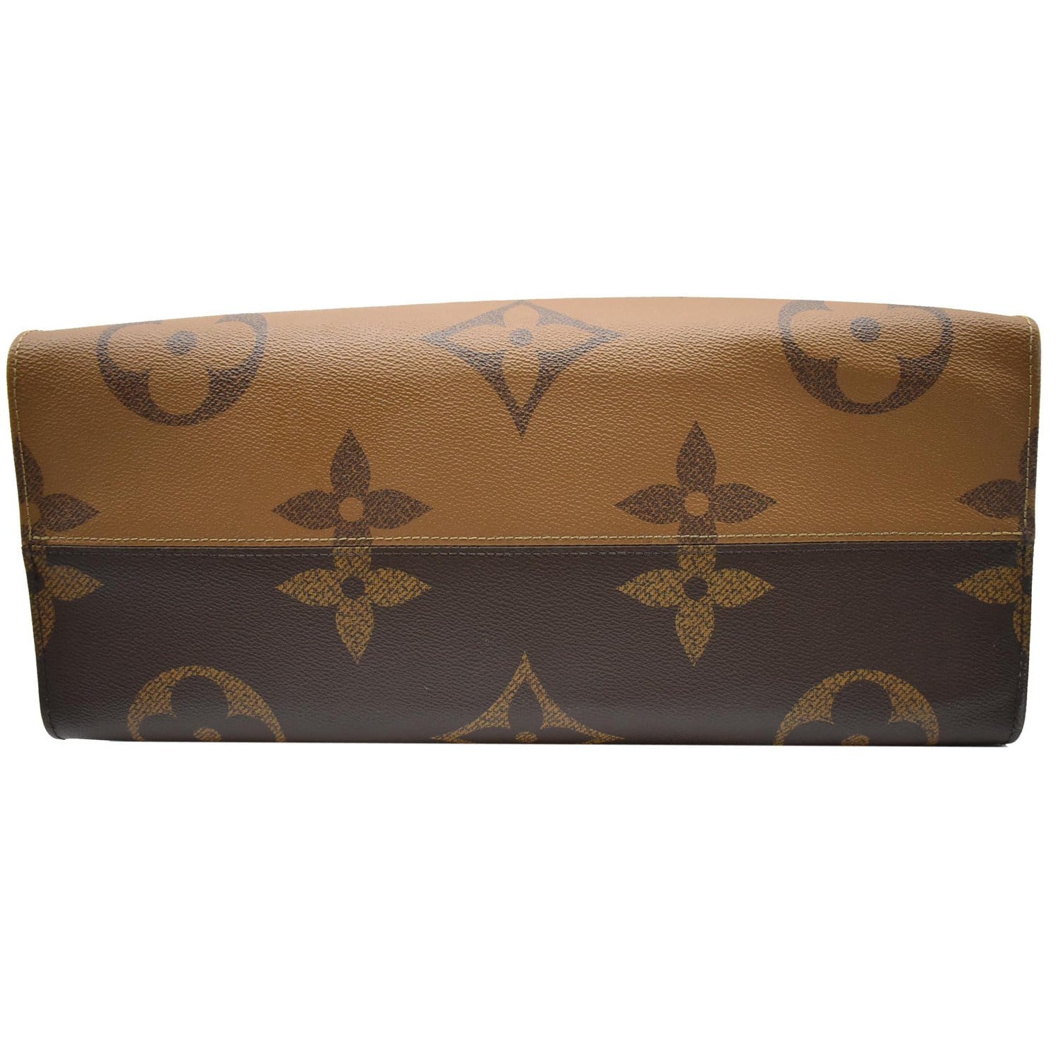 LOUIS VUITTON Onthego GM Reverse Monogram Giant Canvas Shoulder Bag Brown