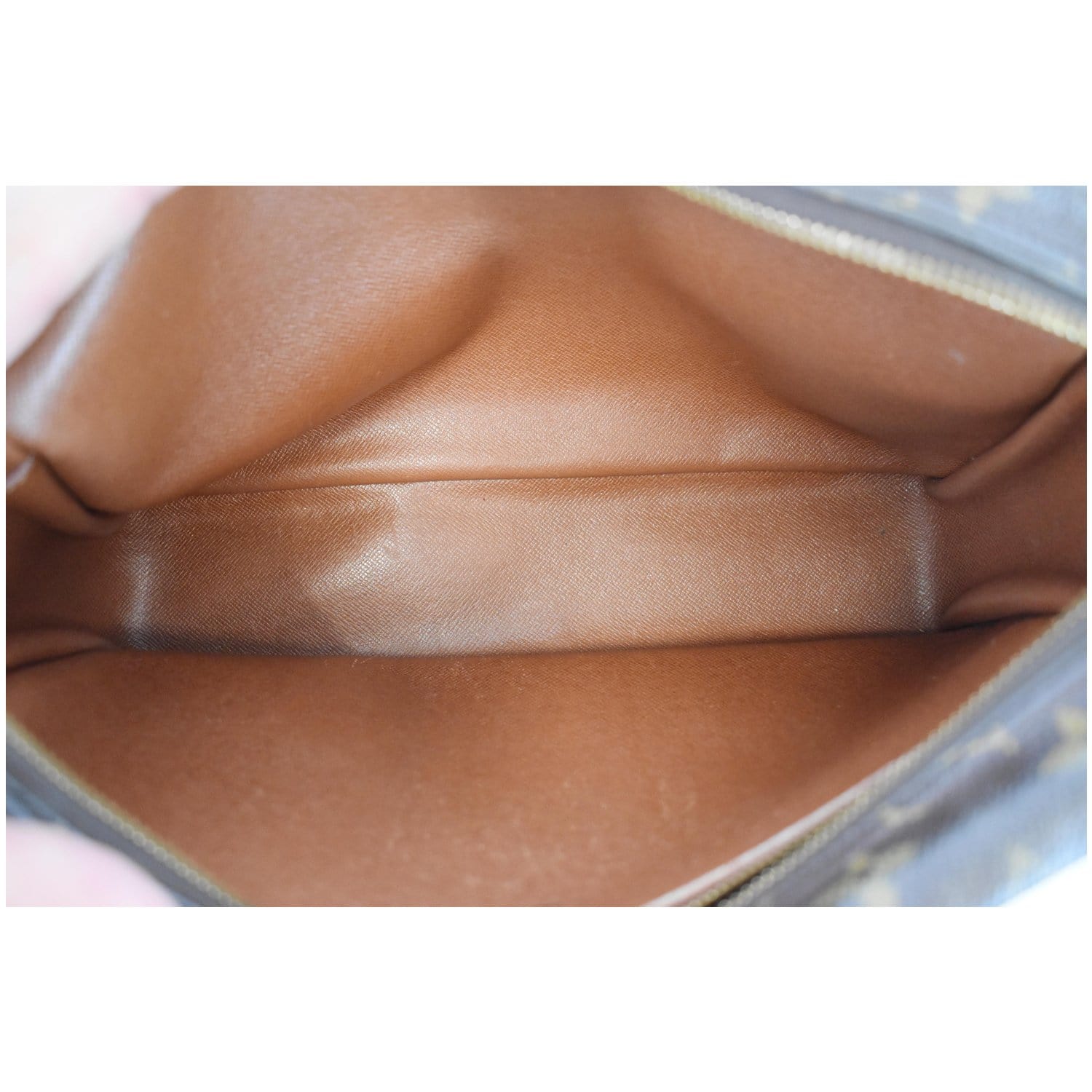 LOUIS VUITTON Trocadero 23 Monogram Canvas Shoulder Bag Brown