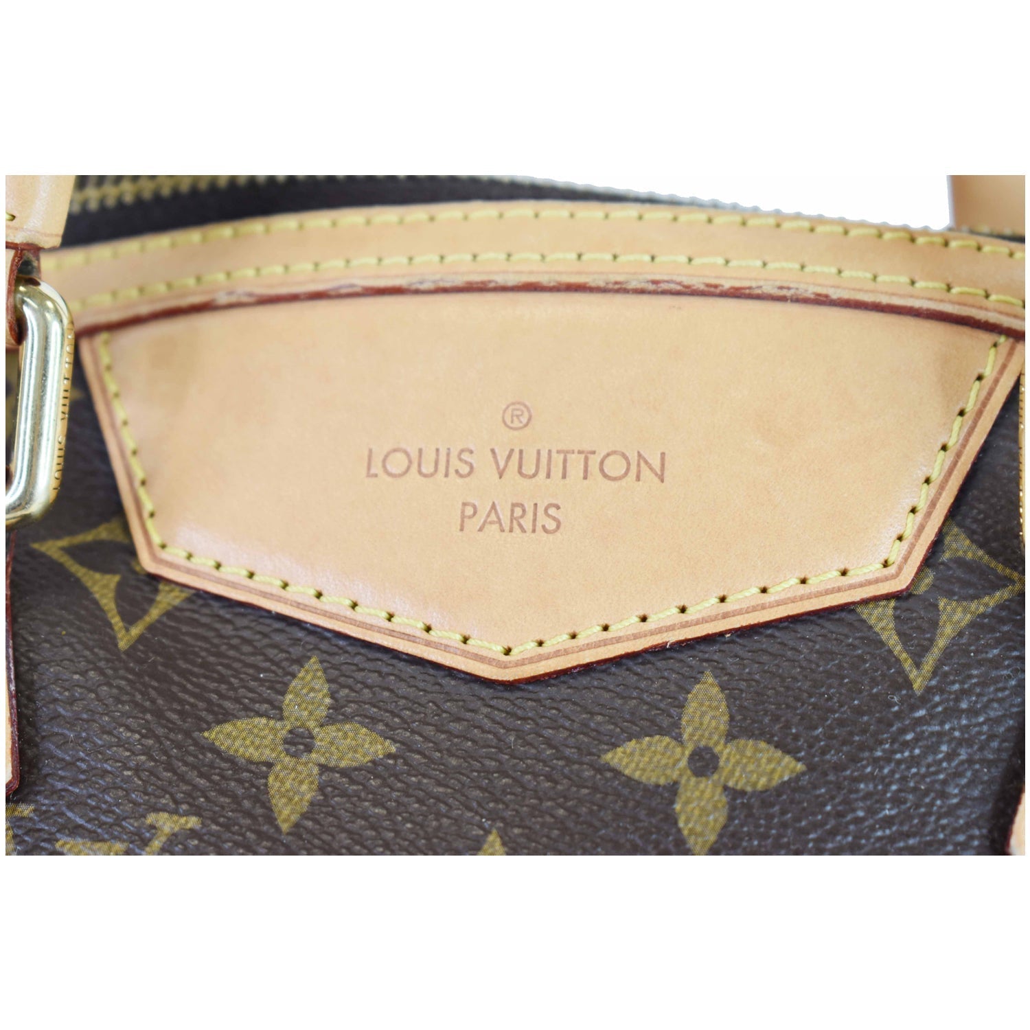 LOUIS VUITTON Retiro PM Monogram Canvas Shoulder Bag Brown