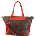 LOUIS VUITTON Estrela NM Monogram Canvas 2Way Shoulder Bag Coquelicot