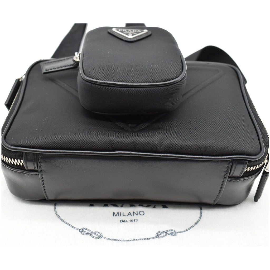 PRADA Re-Edition Nylon Shoulder Bag Black