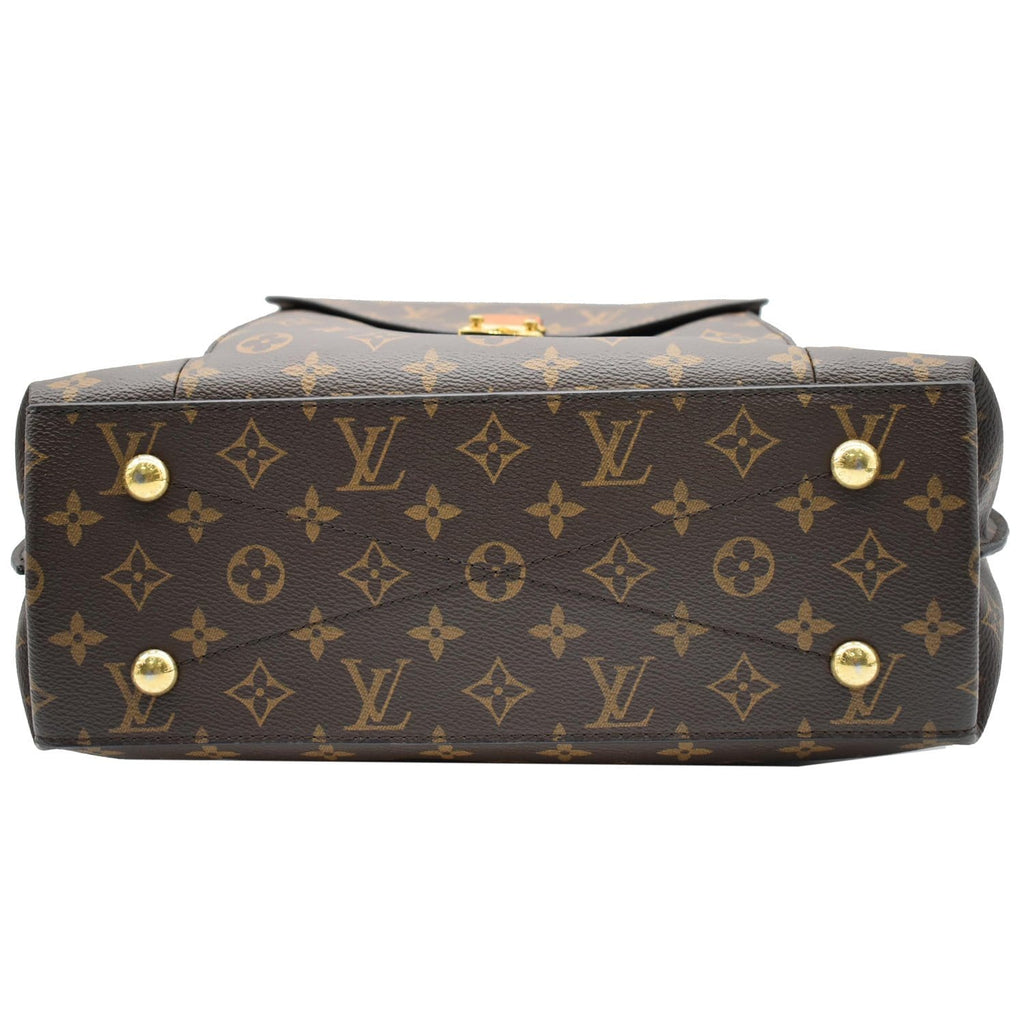 LOUIS VUITTON Metis Hobo Monogram Canvas Shoulder Bag Brown