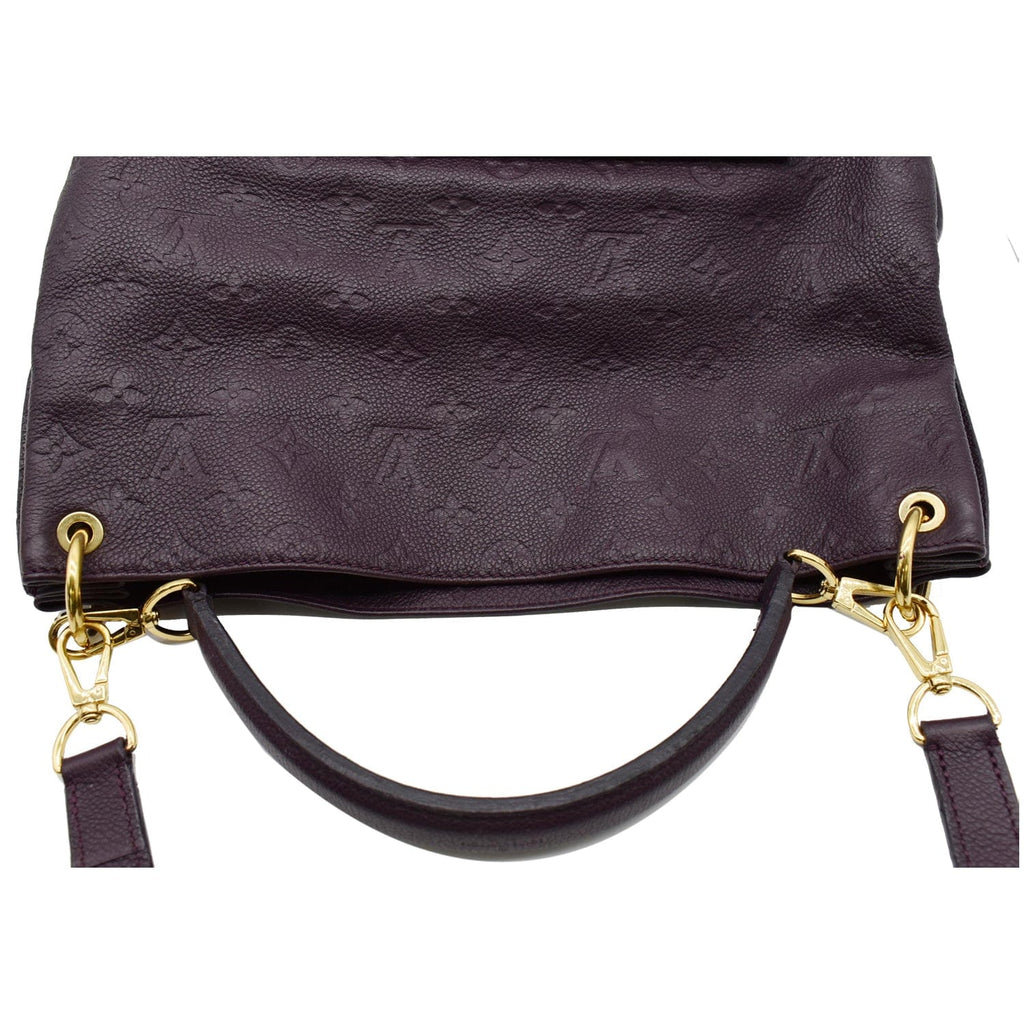 LOUIS VUITTON Metis Hobo Monogram Empreinte Shoulder Bag Plum