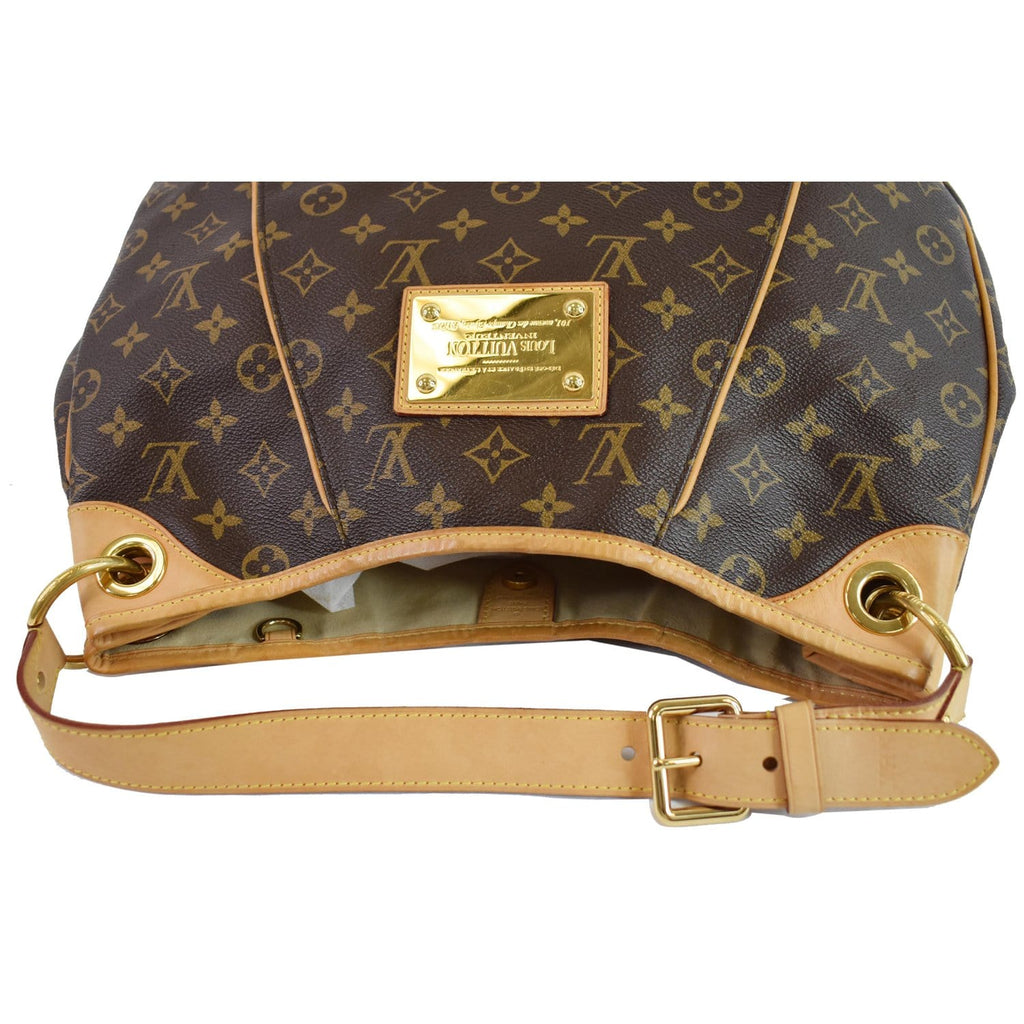 LOUIS VUITTON Galliera PM Monogram Canvas Shoulder Bag Brown