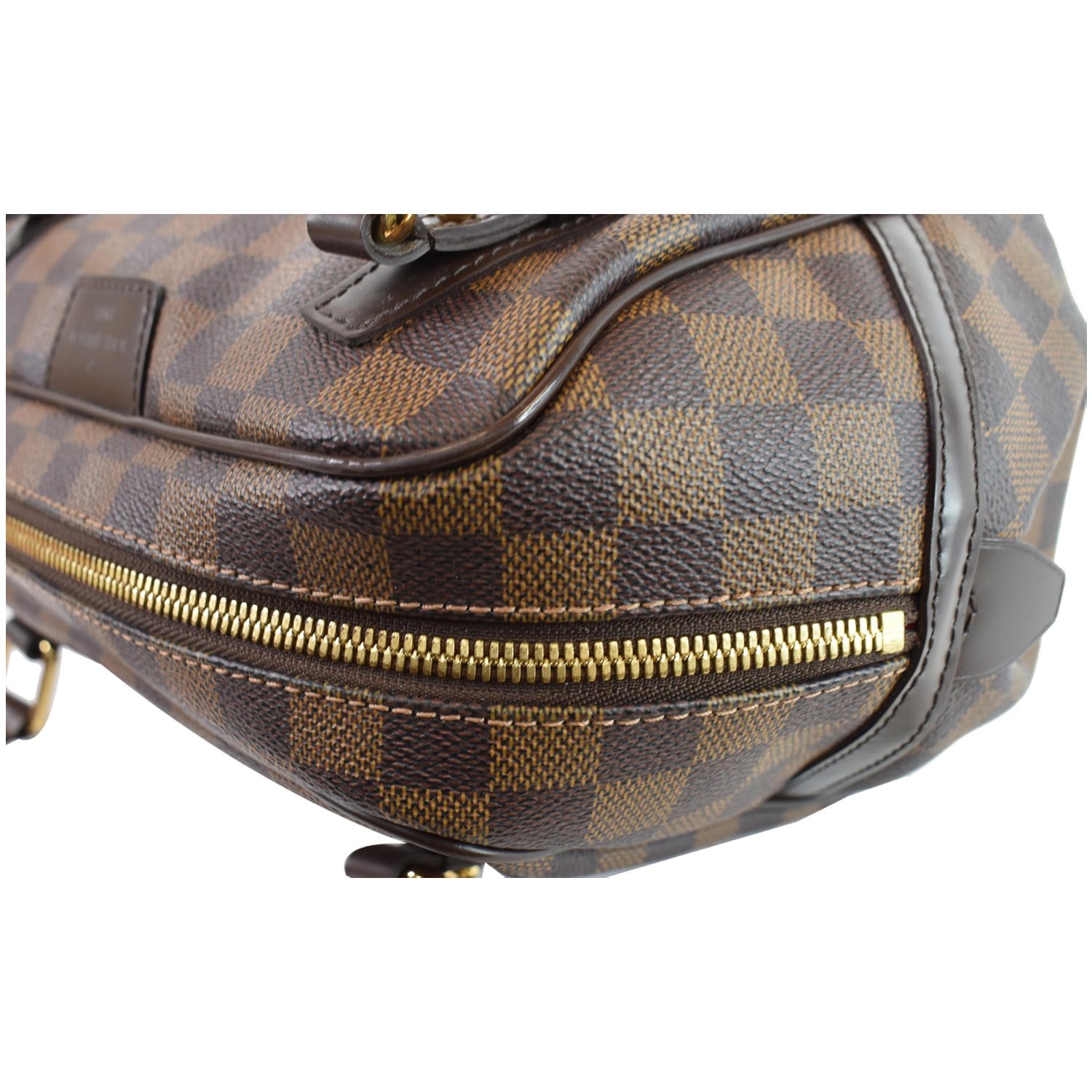LOUIS VUITTON Rivington PM Damier Ebene Shoulder Bag Brown